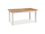 stôl POPRAD, farba hnedá medová/borovica patina