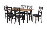 jedálenský set, stôl OSLO 5. + stolička MILANO 4. (1+6)