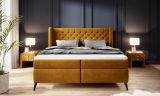 MADISON celočalúnená boxspring posteľ, doprava ZADARMO