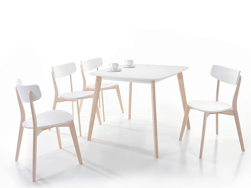 stôl TIBI + stoličky TIBI  (1+4)