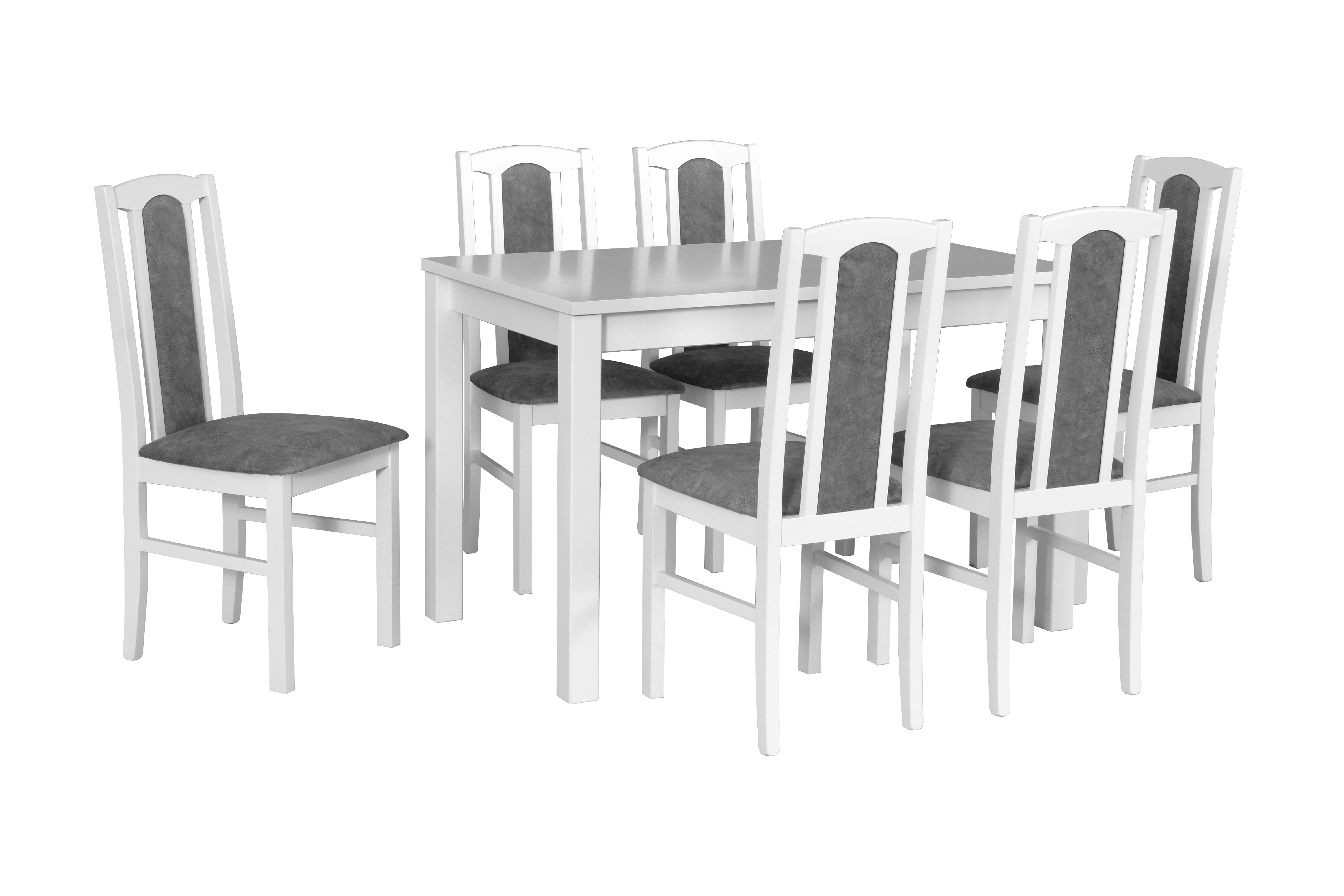 jedálenský set, stôl MX 5 + stoličky B 7 (1+6)