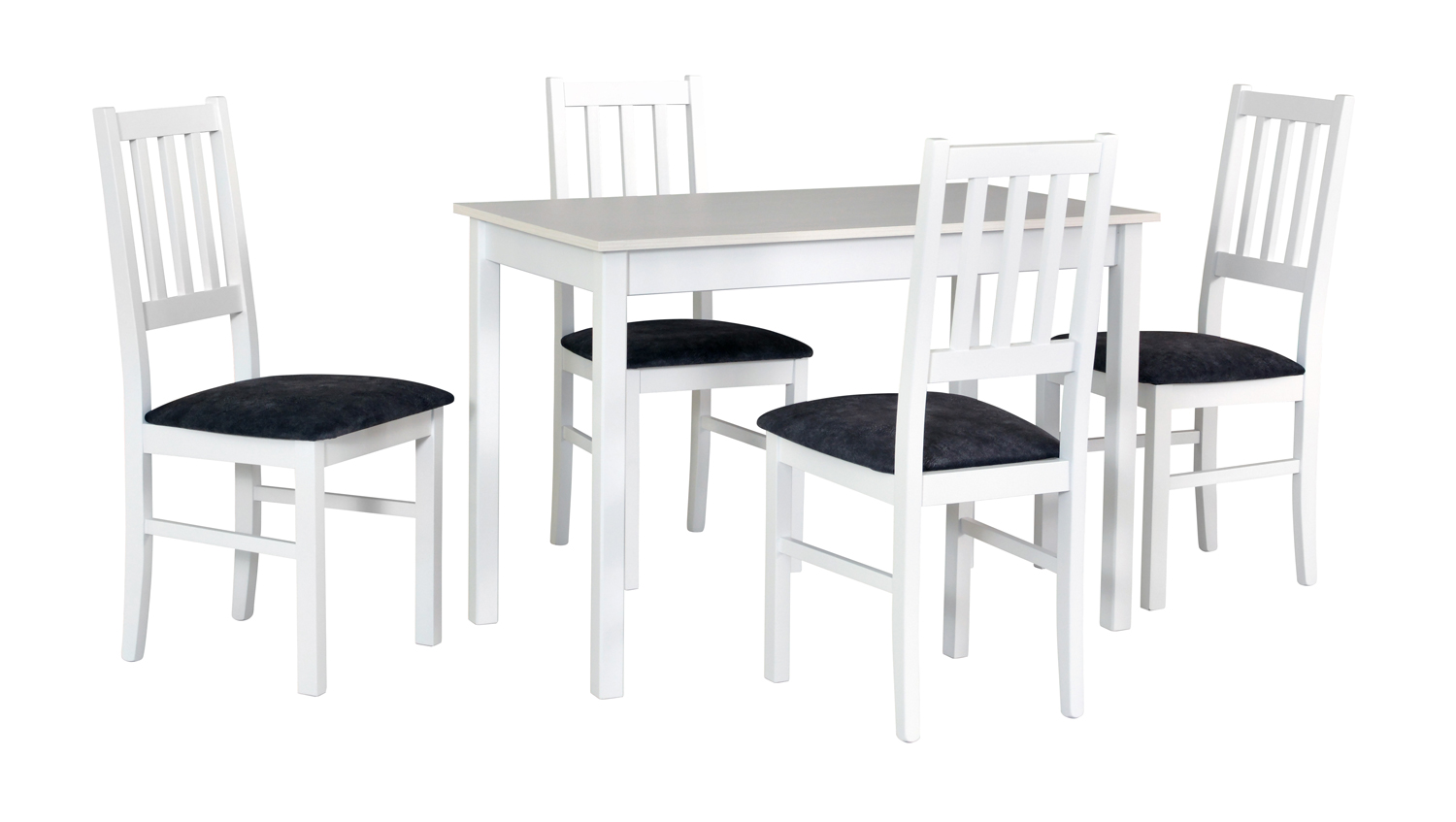 jedálenský set, stôl MX 2 + stolička B 4 (1+4)