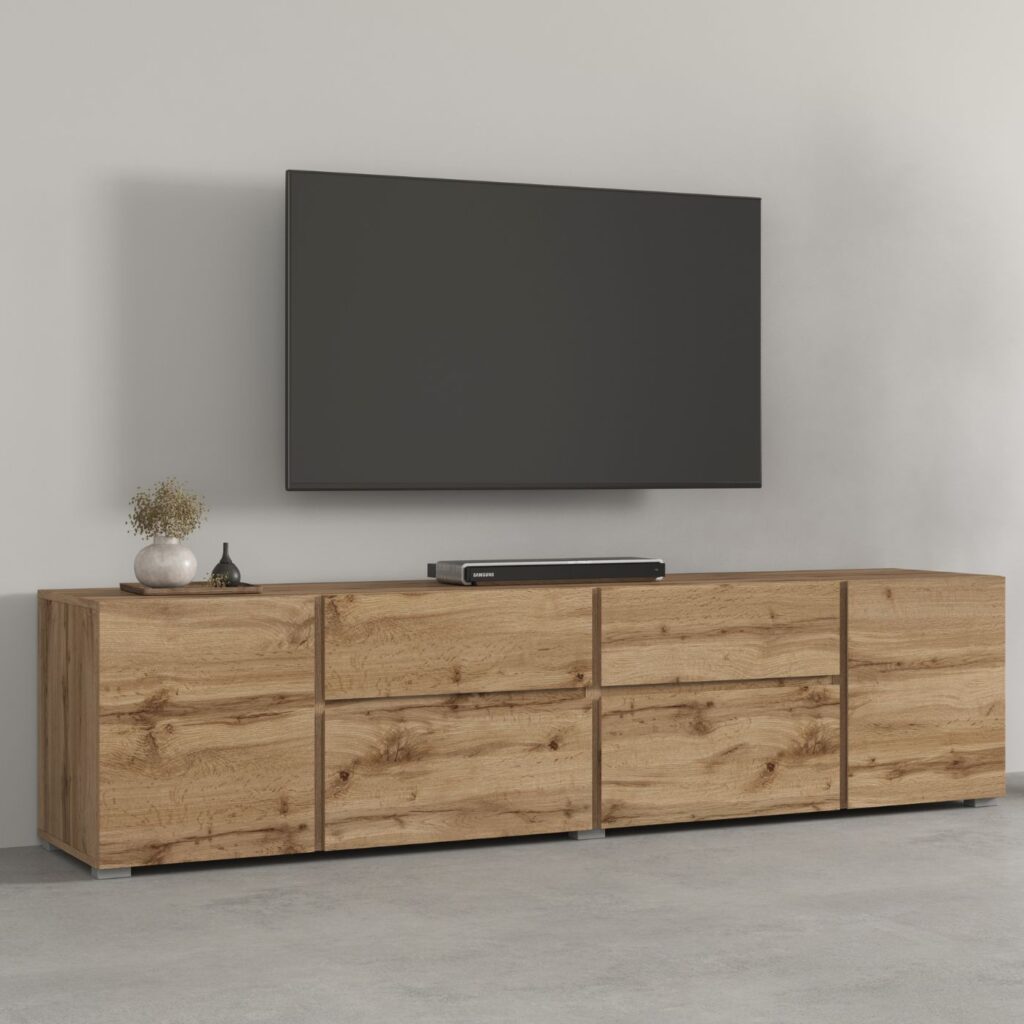 ASYMETRIC TV komoda ..39, sektorový obývací nábytok 