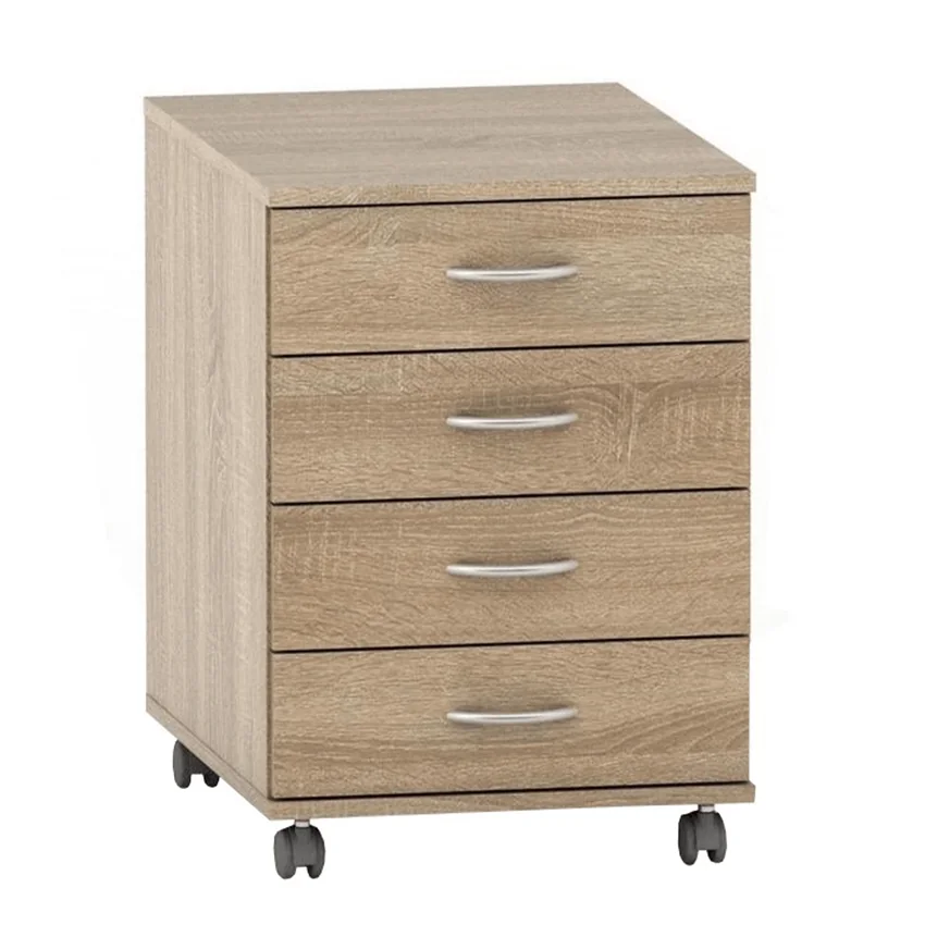 Kontajner so zámkom, dub sonoma, ASISTENT NEW 015