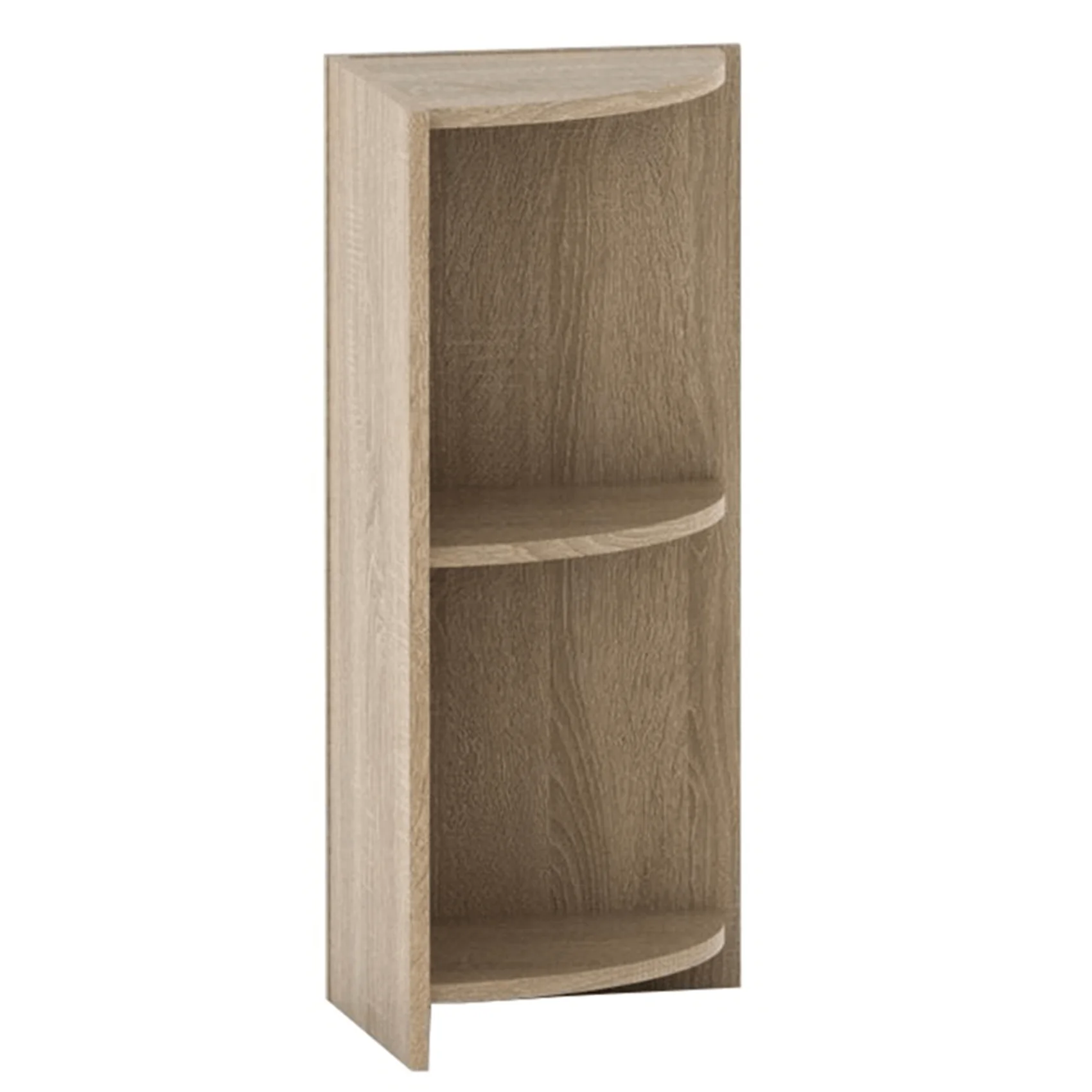 Rohová okrajová skrinka, dub sonoma, ASISTENT NEW 014