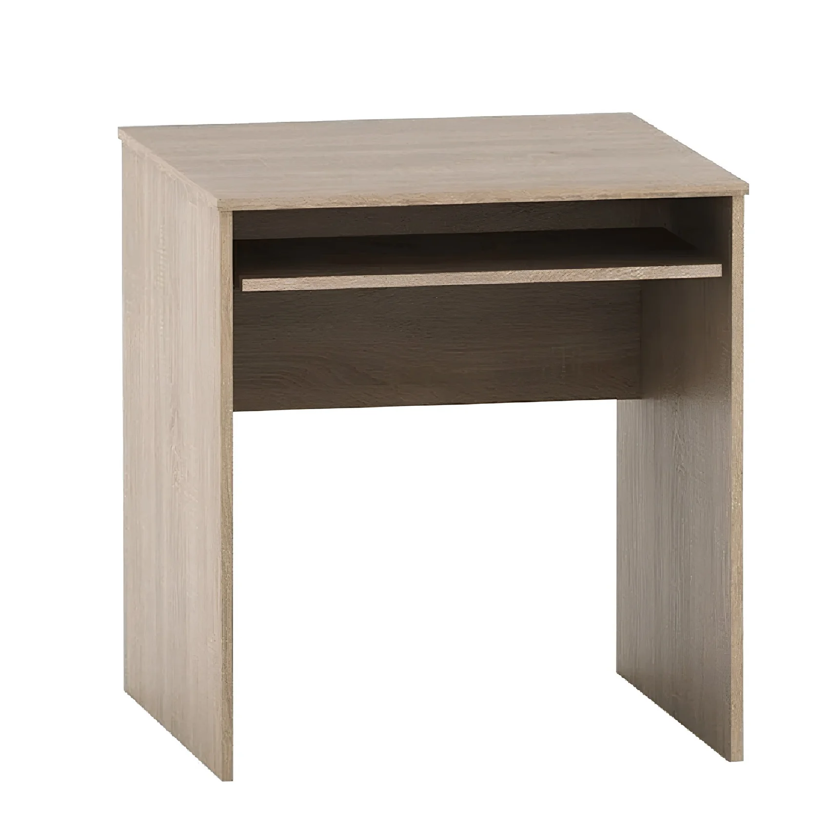 Písací stôl s výsuvom, dub sonoma, ASISTENT NEW 023