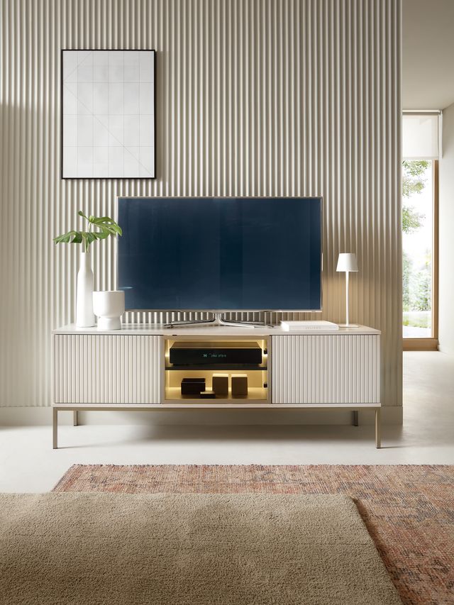 SENTO RTV154 1PKT LED, tv skrinka, sektorový obývací nábytok 