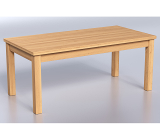 BORIS masívny jedálenský stôl 160x90, buk 