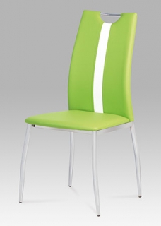 AC-1296 zelená, kovová stolička