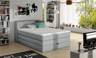AQUA boxsprings posteľ s úložným priestorom 