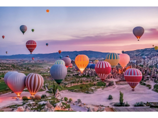 obraz na skle CAPPADOCIA 120x80cm