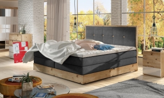ELLI boxspring massiv wood posteľ