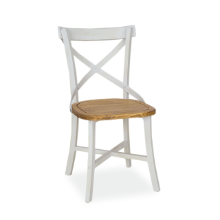 stolička LARS, farba: medová hnedá/borovica patina