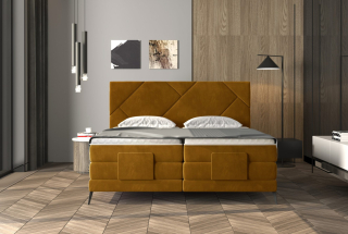 LENOX boxspring posteľ s elektrickým polohovaním