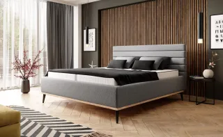 LISA celočalúnená posteľ s úložným priestorom, doprava zadarmo