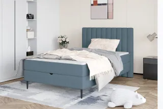 NEPO celočalúnená posteľ s úložným priestorom, WERSAL