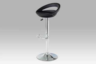 barová stolička AUB-103 BK, farba: čierna