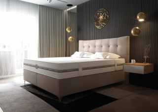 DOMINO čalúnená posteľ, 180x200cm