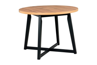 stôl OT 2L, rozkladací, rozmer: 100-130x100cm