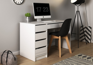 ADA písací stolík, farba: biela 