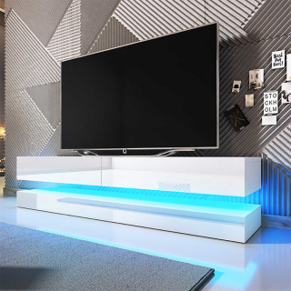 TV skrinka pod televízor COSMO s LED osvetlením