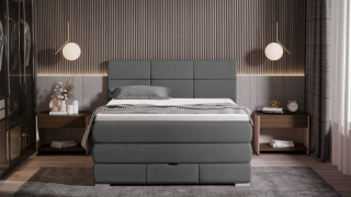 RITA boxspring posteľ s úložným priestorom 